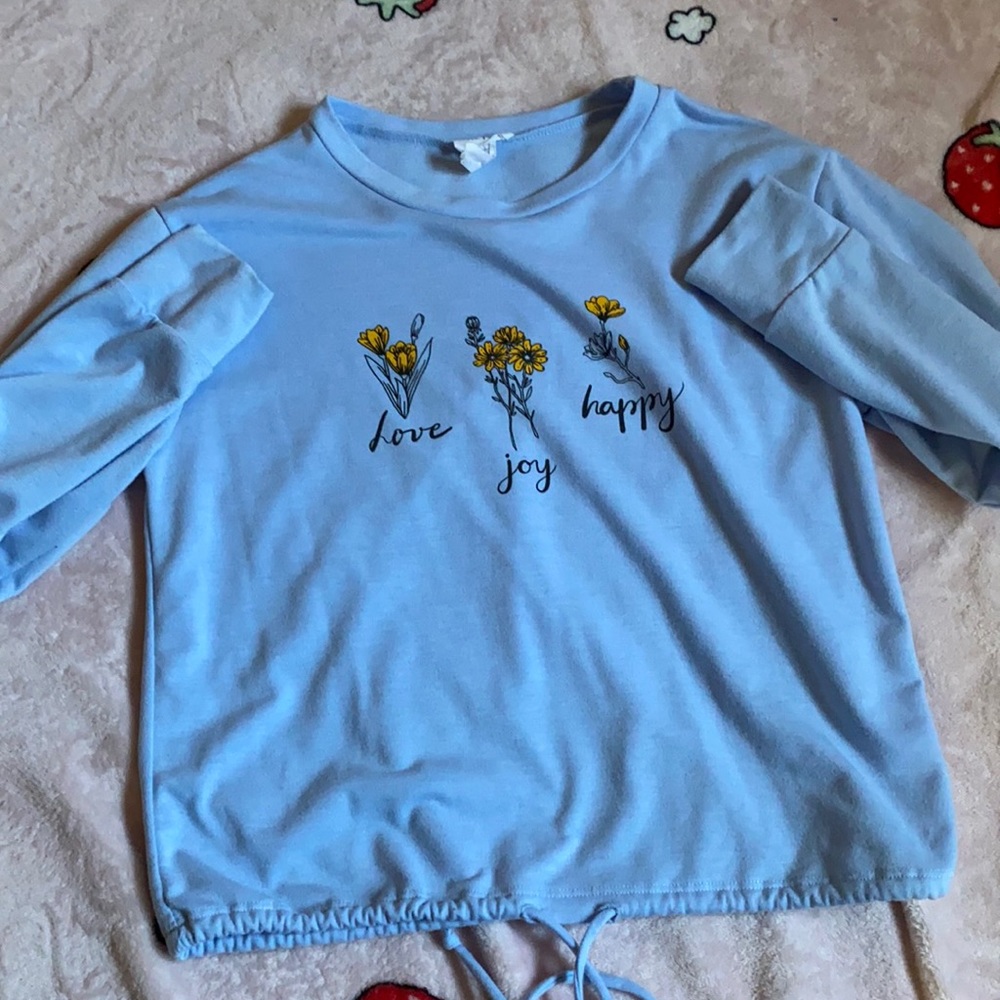 Blue Sweatshirt